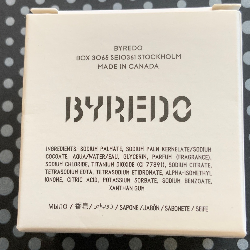 Byredo Mojave Ghost Scented Soap Duo Bath 1.7oz Sink 1.0oz - Picture 3 of 6